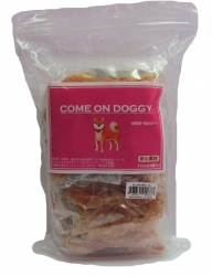 1公斤 Come On Doggy 極上雞肉擰絲狗小食 (內有獨立包裝 100克x10包) 中國製造