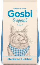 7公斤Gosbi 絕育及去毛球蔬果成貓糧, 西班牙製造  - 需要訂貨
