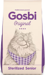 7公斤 Gosbi 絕育蔬果老貓糧, 西班牙製造   - 需要訂貨