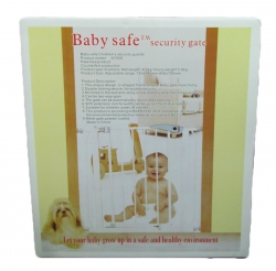 Baby Safe 嬰兒及寵物鐵閘門, 中  (適合 75-85cm 門框闊度), 中國製造,  特價發售, 所有優惠不適用   - 需要訂貨