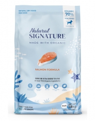 1.8公斤 Natural Signature 單一蛋白三文魚天然有機全犬糧 (內有獨立包裝 200克x9包) 韓國製造 (到期日: 2-2025)