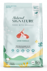 1.8公斤 Natural Signature 單一蛋白羊肉天然有機全犬糧 (內有獨立包裝 200克x9包) 韓國製造  (到期日: 1-2025)