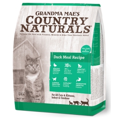 12磅 CountryNaturals Duck & Brown Rice 天然鴨肉糙米幼貓及成貓糧, 美國製造 - 需要訂貨
