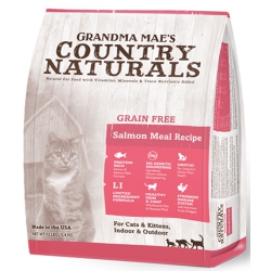 12磅 CountryNaturals Grain Free Salmon Meal 無穀物三文魚幼貓及成貓糧, 美國製造  (到期日: 6-2025)