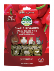 85克 Oxbow Bell Pepper Baked Treats 紅椒烤焗小食,  美國製造  (到期日: 6-2025)