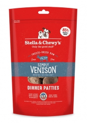 25安士 Stella&Chewys 無穀物單一蛋白鹿肉凍乾生肉狗糧, 美國製造