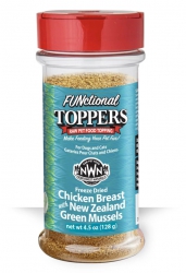 128克 NorthWest Naturals FUNctional Toppers雞胸肉+青口凍乾糧伴侶(營養粉) 美國製造