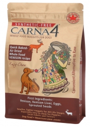 10磅 CARNA4 Quick Baked- Air Dried Whole Food Venison Recipe 天然鹿肉烘焙風乾小型全犬糧 (SB)  加拿大製造  - 需要訂貨