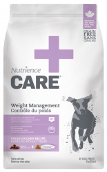5磅 Nutrience Care Weight Management Chicken Recipe 無穀物雞肉體重控制成犬糧, 加拿大製造