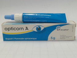 5克 科盾 Opticorn A 護眼角膜軟膏, 比利時製造  (到期日: 5-2025)
