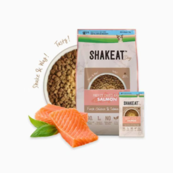 3公斤Shakeat 凍乾三文魚+雞肉三文魚狗糧 