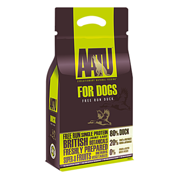 5公斤 AATU Grain Free Duck Dog 無穀物鴨肉低敏成犬糧, 歐盟製造