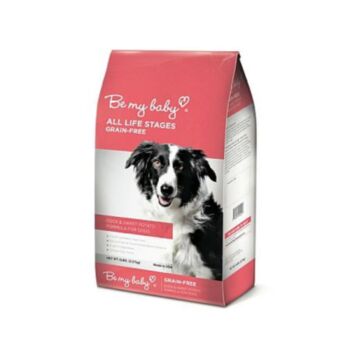 25磅 BeMyBaby Grain Free Duck 天然無穀物鴨肉甘薯全犬配方狗糧 , 美國製造