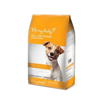 25磅 BeMyBaby Grain Free Turkey 天然無穀物火雞甘薯全犬配方狗糧, 美國製造