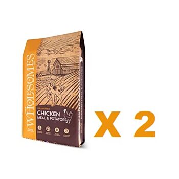35磅 Sportmix Wholesomes Grain Free Chicken Meal 天然無穀物雞肉鷹咀豆狗糧x2包特價 (平均每包 $560) 美國製造