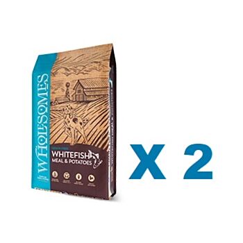 35磅 Sportmix Wholesomes Grain Free Whitefish Meal 天然無穀物白魚鷹咀豆狗糧x2包特價 (平均每包 $590) 美國製造