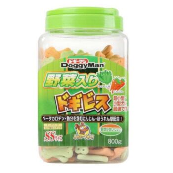 800克Doggyman桶庄雜菜骨形餅(SS)(到期日:9-2026)