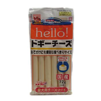 6支裝 72克 Doggyman hello!  芝士條, 日本製造  (到期日: 5-2026)