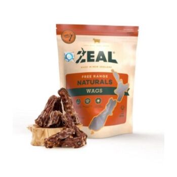 125克 Zeal Wags 天然牛仔尾骨狗小食, 紐西蘭製造