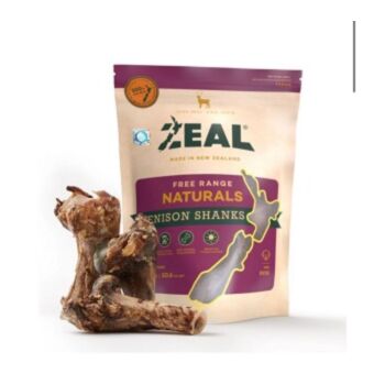 300克 Zeal Venison Shanks 天然鹿小腿骨狗小食, 紐西蘭製造