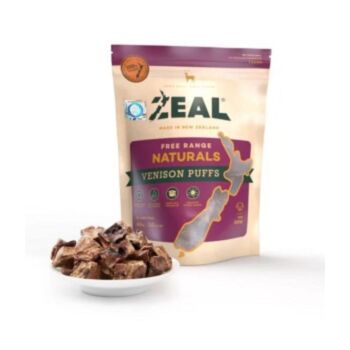 85克 Zeal Venison Puffs 天然鹿肺粒狗小食, 紐西蘭製造