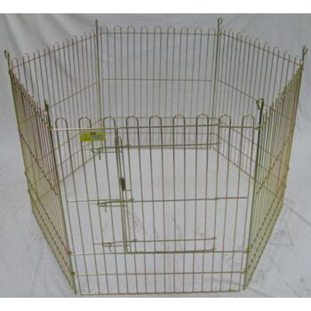 6件裝電鍍大圍欄 (長度 168吋 [14呎], 每塊高度 34吋), 中國製造