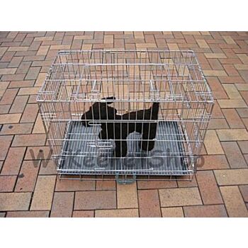 2.5呎電鍍摺籠, (闊)30吋x (高)23吋x (深)19吋, 中國製造