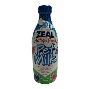 1公升 Zeal Lactose Free Pet Milk 無乳糖牛奶, 紐西蘭製造 (到期日: 6-2026)  (* 有貨 *)