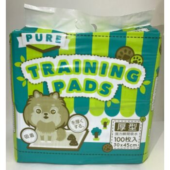 100片 1.5呎 Pure Pet Sheets 原味狗尿墊 (33x45cm)x4包特價 (平均每包 $90) 中國製造