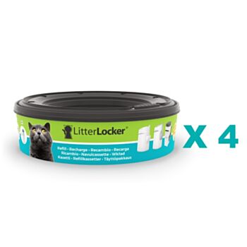 Litter Locker refill 膠袋補充裝x4個特價 (平均每個 $99), 法國製造