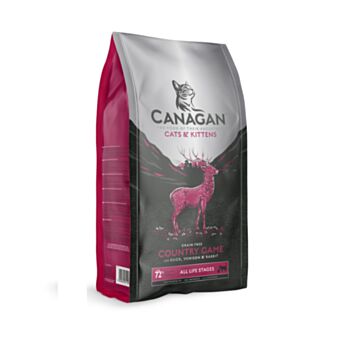 1.5公斤 Canagan Grain Free Country Game Duck, Vension & Rabbit  無穀物鴨肉+鹿肉+兔肉全貓糧(田園野味), 德國製造   