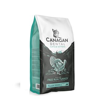 1.5公斤 Canagan Dental Grain Free  Free Run Turkey  無穀物火雞全貓糧(健齒配方), 德國製造 