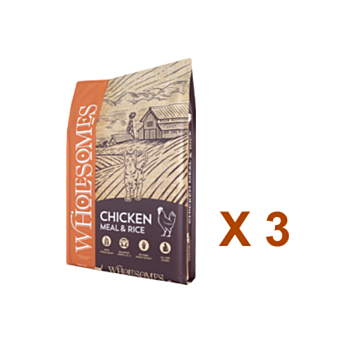 15磅 Sportmix Wholesomes Chicken Meal & Brown Rice 天然雞肉全貓糧x3包特價 (平均每包 $230)  美國製造