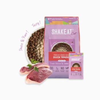3公斤Shakeat 凍乾鴨肉+雞肉三文魚無穀物貓糧