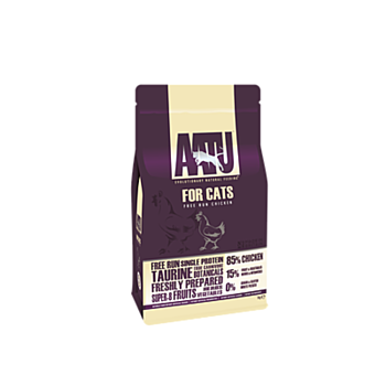 1公斤 AATU Grain Free Chicken Adult 無穀物雞肉低敏貓糧, 歐盟製造