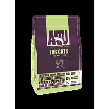 1公斤 AATU Grain Free Duck Adult 無穀物鴨肉低敏貓糧, 歐盟製造 