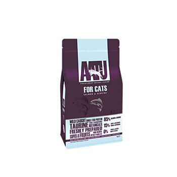 1公斤 AATU Grain Free Salmon & Herring Adult 無穀物三文魚低敏貓糧, 歐盟製造 