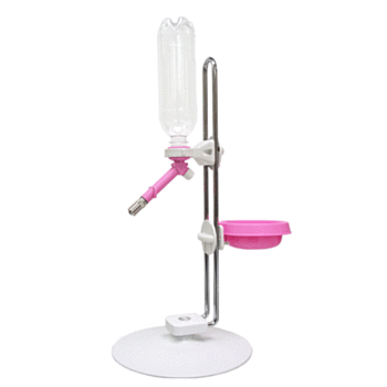 DYL兩用掛碗高台單嘴飲水器, 台灣製造 - 需要訂貨