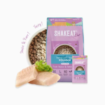 3公斤Shakeat 凍乾鱈魚+雞肉三文魚無穀物貓糧