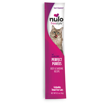 14克 Nulo Grain Free Beef Sardine Recipe 天然牛肉沙甸魚唧唧棒貓小食, 泰國製造