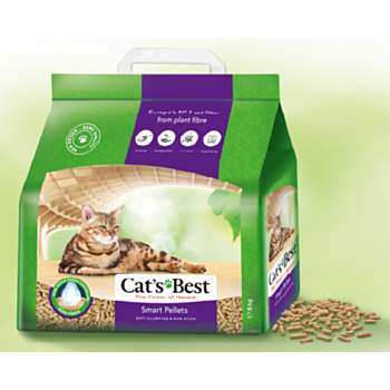 5公斤 Cat's Best Smart Pellets 原木粒, 紫色袋, 德國製造