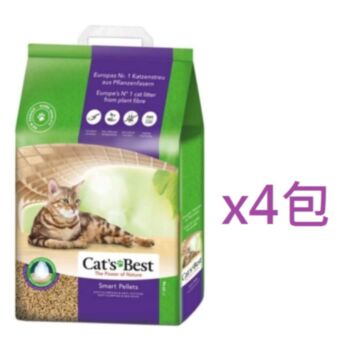 10公斤 Cat's Best Smart Pellets 原木粒x4包特價 (平均每包 $230), 紫色袋, 德國製造