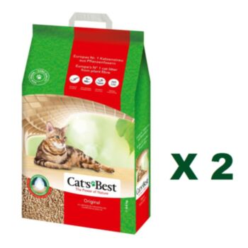 8.6公斤 Cat's Best 碎木粒x2包特價 (平均每包 $211), 德國製造