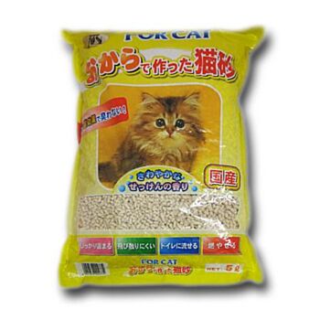 6公升 優質環保豆腐砂, 日本製造