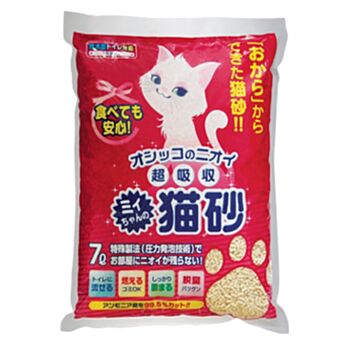 7公升 Mityan 三上單孔玉米豆腐砂 (紅色袋), 日本製造