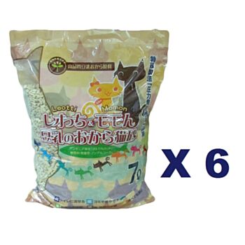 7公升 Leotti&Momon 雙孔豆乳豆腐砂x6包特價 (平均每包 $92) 日本製造