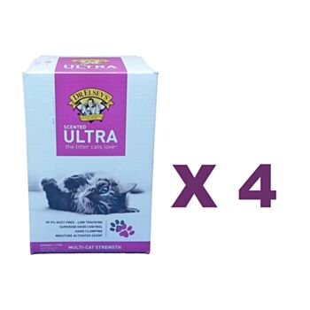 20磅 Dr.Elsey's 特強凝結香味貓砂x4箱特價 (平均每箱 $128), 美國製造