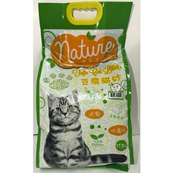 17.5公升 Nature 綠茶豆腐貓砂x6包特價 (平均每包 $125) 中國製造