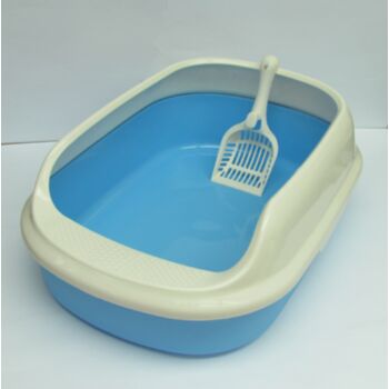 蛋形貓沙盆 (大) 藍色, 中國製造