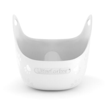 Litter Locker - Litter Box 360° 貓砂盆, 白色, 加拿大製造